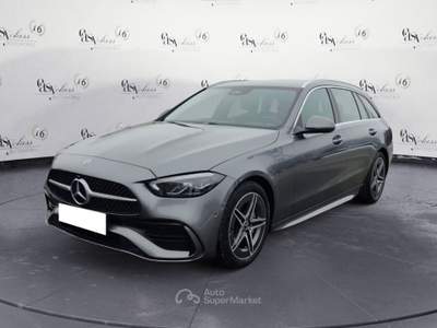 Mercedes-Benz Classe C 180Mild Hybrid SW ADVANCED PLUS AMG LINE LED MBUX CAMERA Grigio usata Serravalle