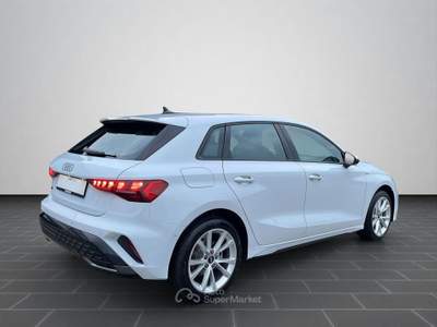 Audi A3 A3 SPB 35 TFSI S tronic S line edition Navi Led Camera Bianco usata Serravalle