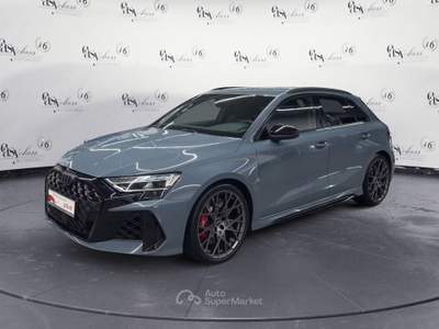 Audi RS 3 RS 3 SPB TFSI quattro S tronic Black Pack 19" Camera Grigio usata Serravalle
