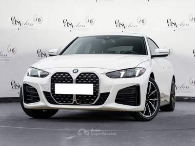 BMW Serie 4 420d 420d Gran Coupè M SPORT 19" Gancio Led Pelle Camera Bianco usata Serravalle