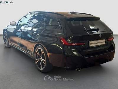 BMW Serie 3 Gran Turismo 318d 318d 48V MSport Touring auto Camera 18" Live Cockpit Nero usata Serravalle