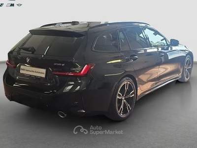 BMW Serie 3 Gran Turismo 318d 318d 48V MSport Touring auto Camera 18" Live Cockpit Nero usata Serravalle