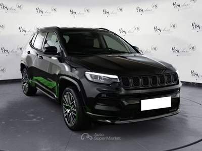Jeep Compass Compass 1.5 Turbo T4 130 CV MHEV 2WD Summit 19" LED CAMERA PELLE Nero usata Serravalle