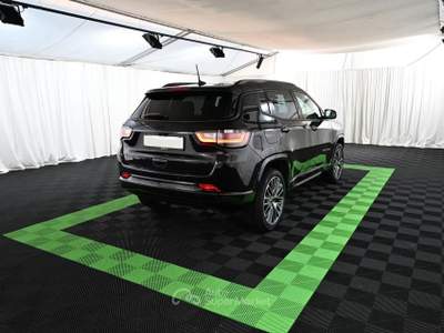 Jeep Compass Compass 1.5 Turbo T4 130 CV MHEV 2WD Summit 19" LED CAMERA PELLE Nero usata Serravalle