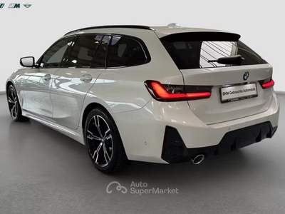 BMW Serie 3 Gran Turismo 318d 318d 48V MSport Touring auto 18" Camera Live Cockpit Bianco usata Serravalle