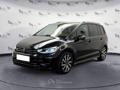 Volkswagen Touran 1.5 TSI GOAL DSG CAMERA COCKPIT PRO NAVI LED Nero usata Serravalle