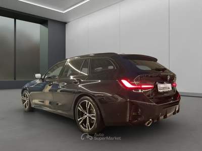 BMW Serie 3 Gran Turismo 318d 318i MSport Touring auto 18" Navi Camera Led Nero usata Serravalle