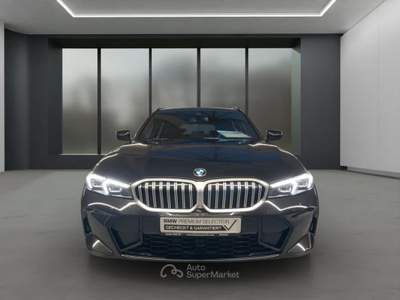 BMW Serie 3 Gran Turismo 318d 318i MSport Touring auto 18" Navi Camera Led Nero usata Serravalle