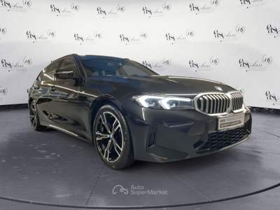 BMW Serie 3 Gran Turismo 318d 318i MSport Touring auto 18" Navi Camera Led Nero usata Serravalle