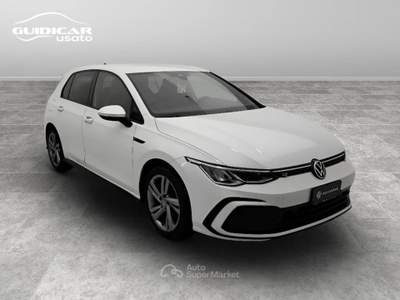 Volkswagen Golf 1.5 TSI EVO ACT R-Line Bianco usata Lucca