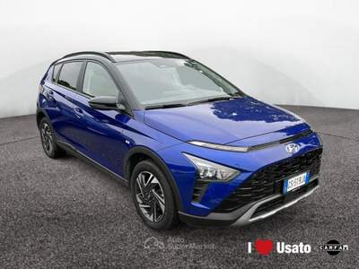 Hyundai Bayon 1.0 t-gdi 48V Exclusive imt Blu/Azzurro usata Roma