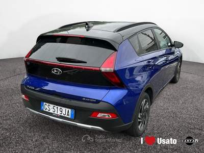 Hyundai Bayon 1.0 t-gdi 48V Exclusive imt Blu/Azzurro usata Roma