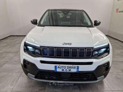 Jeep Avenger 1.2 Turbo 100 CV Summit Bianco usata Erba