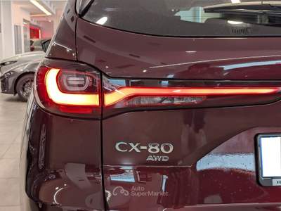 Mazda CX-80 3.3L e-SKYACTIV MHEV Takumi Plus AWD Aut 7 posti Rosso usata Castellammare di Stabia