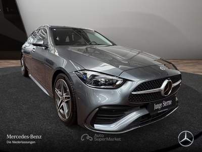 Mercedes-Benz Classe C 200 Mild Hybrid Premium Plus AMG SW CAMERA 360 LED MBUX Grigio usata Serravalle
