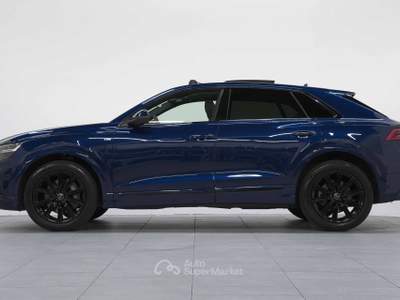 Audi Q8 3.0 TDI Tiptronic Sline quattro Blu/Azzurro usata Cantù