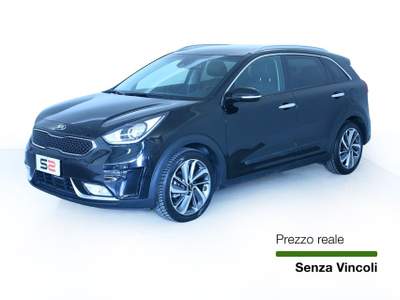 Kia Niro 1.6 HEV GDI Style DCT Cerchi in lega da 18"/Kia Navigation System con schermo da 7", retrocamera Nero usata Feltre Kia Niro 1.6 HEV GDI Style DCT Cerchi in lega da 18"/Kia Navigation System con schermo da 7", retrocamera Nero usata Feltre