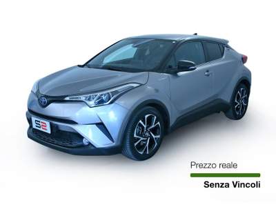 Toyota C-HR 1.8H 122cv E-CVT Style Telecamera posteriore/Sedili anteriori riscaldabili/Cerchi in lega da 18"/Vetri posteriori oscurati Argento usata Feltre Toyota C-HR 1.8H 122cv E-CVT Style Telecamera posteriore/Sedili anteriori riscaldabili/Cerchi in lega da 18"/Vetri posteriori oscurati Argento usata Feltre