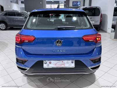 Volkswagen T-Roc T-Roc 2.0 TDI Advanced BlueMot. Tech. Blu/Azzurro usata Favara