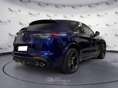 Alfa Romeo Stelvio 2.9 V6 Biturbo 510CV Quadrifoglio AT8 Q4 MATRIX LED Blu/Azzurro usata Serravalle