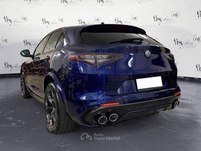 Alfa Romeo Stelvio 2.9 V6 Biturbo 510CV Quadrifoglio AT8 Q4 MATRIX LED Blu/Azzurro usata Serravalle