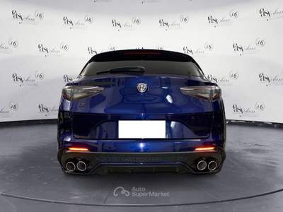 Alfa Romeo Stelvio 2.9 V6 Biturbo 510CV Quadrifoglio AT8 Q4 MATRIX LED Blu/Azzurro usata Serravalle