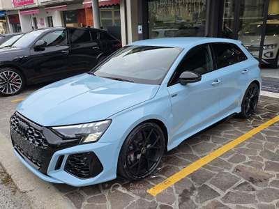 Audi RS 3 RS 3 SPB TFSI quattro S tronic MATRIX CARBOCERAMICA Blu/Azzurro usata Serravalle