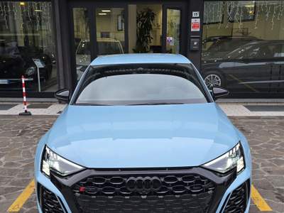 Audi RS 3 RS 3 SPB TFSI quattro S tronic MATRIX CARBOCERAMICA Blu/Azzurro usata Serravalle