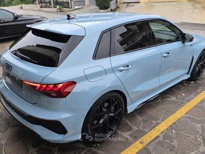 Audi RS 3 RS 3 SPB TFSI quattro S tronic MATRIX CARBOCERAMICA Blu/Azzurro usata Serravalle