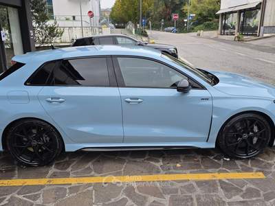 Audi RS 3 RS 3 SPB TFSI quattro S tronic MATRIX CARBOCERAMICA Blu/Azzurro usata Serravalle