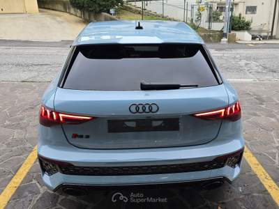 Audi RS 3 RS 3 SPB TFSI quattro S tronic MATRIX CARBOCERAMICA Blu/Azzurro usata Serravalle