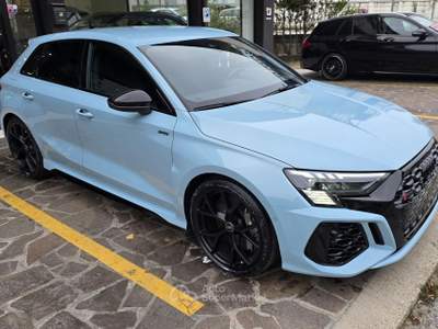 Audi RS 3 RS 3 SPB TFSI quattro S tronic MATRIX CARBOCERAMICA Blu/Azzurro usata Serravalle