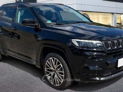 Jeep Compass Compass 1.3 Turbo T4 240 CV PHEV AT6 4xe Summit Camera 19" Nero usata Serravalle