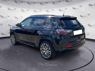 Jeep Compass Compass 1.3 Turbo T4 240 CV PHEV AT6 4xe Summit Camera 19" Nero usata Serravalle