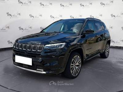Jeep Compass Compass 1.3 Turbo T4 240 CV PHEV AT6 4xe Summit Camera 19" Nero usata Serravalle