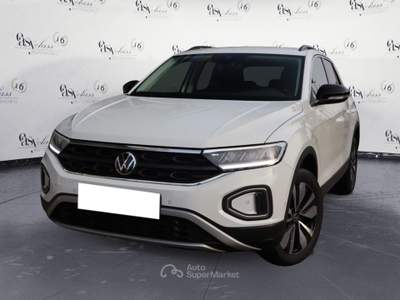 Volkswagen T-Roc 1.5 TSI ACT Goal ACC PDC LED CAR PLAY Bianco usata Serravalle