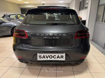 Porsche Macan Porsche Macan Turbo Unico Proprietario Grigio usata Crema