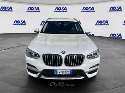 BMW X3 X3 X3 xdrive20d xLine 190cv auto 1 PROPIETARIO Bianco usata Cavezzo