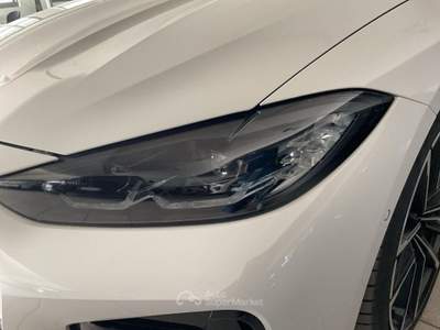 BMW Serie 4 420d 420d Cabrio mhev 48V Msport auto Bianco usata Brescia