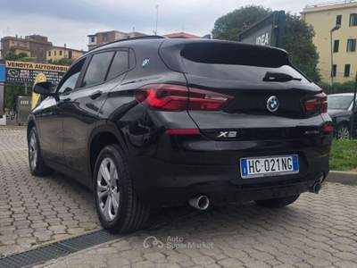 BMW X2 X2 xdrive18d Business X auto PROMO FINANZIAMENTO Nero usata Roma
