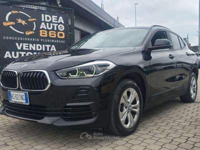 BMW X2 X2 xdrive18d Business X auto PROMO FINANZIAMENTO Nero usata Roma