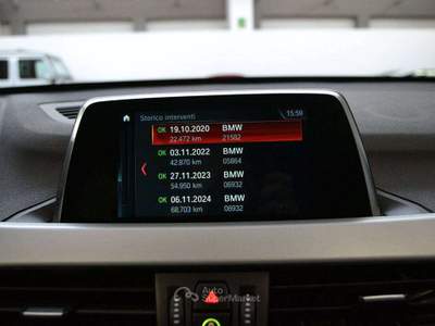 BMW X1 X1 sDrive18d Business Automatica - Led - Navi ** Bianco usata Monza