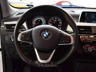 BMW X1 X1 sDrive18d Business Automatica - Led - Navi ** Bianco usata Monza