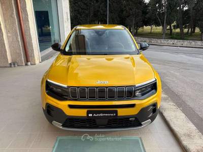 Jeep Avenger 1.2 Turbo 100 CV Altitude Giallo usata Carovigno