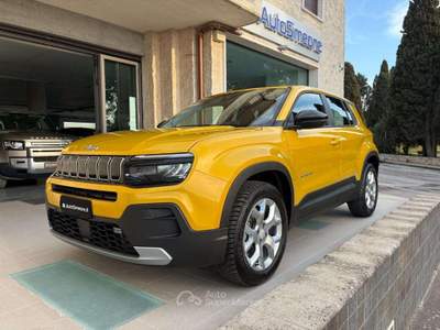 Jeep Avenger 1.2 Turbo 100 CV Altitude Giallo usata Carovigno