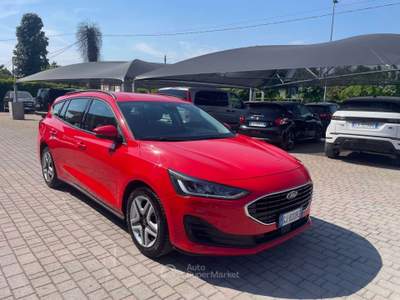 Ford Focus Focus 1.0 EcoBoost Hybrid 125 CV SW Business Rosso usata Cittadella