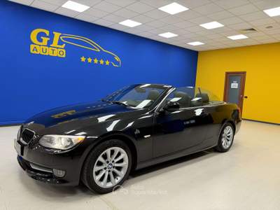 BMW Serie 3 320i 320 i 170 CV CABRIOLET**MANUALE**BOOK SERVICE**FULL OPTIONAL*MERAVIGLIOSA* Nero usata Ciserano