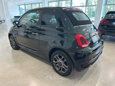 Fiat 500 C 1.0 Hybrid Sport NEOPATENTATI Nero usata Ferrara