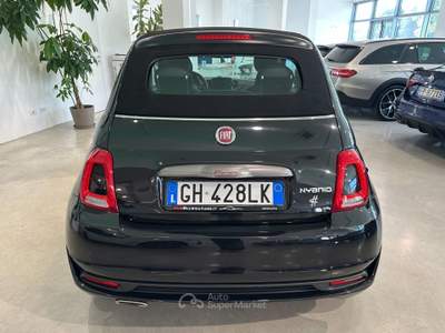 Fiat 500 C 1.0 Hybrid Sport NEOPATENTATI Nero usata Ferrara