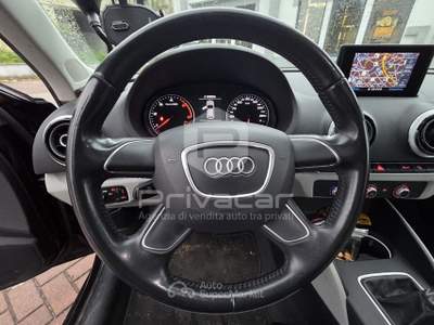 Audi A3 AUDI A3 SPB 1.6 TDI clean diesel Business Nero usata Gallarate